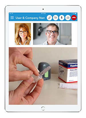Equipment Support iPad Vertical Content Sharing Video 300x409