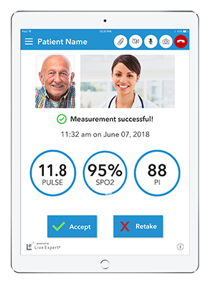 LE Mobility Home Healthcare iPad Measurements Video Old Man 300x409