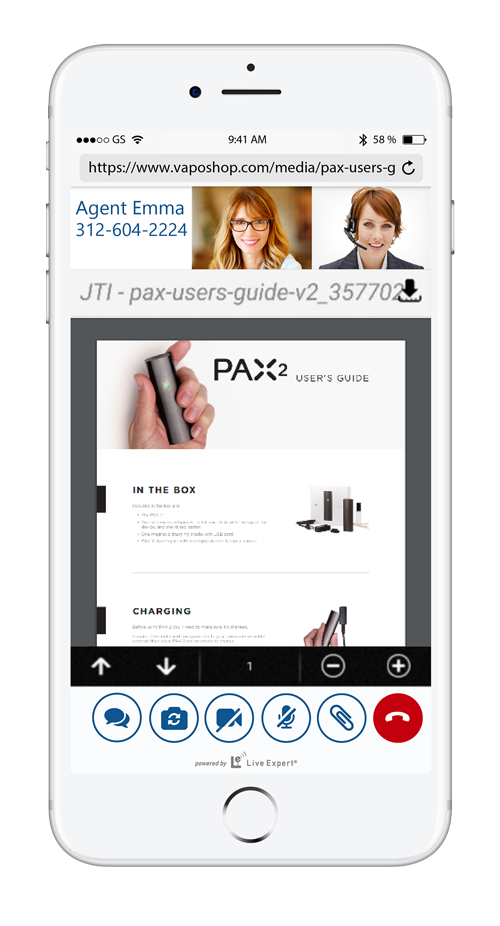 LE Anywhere Mobile iPhone Vertical File Sharing 500x926