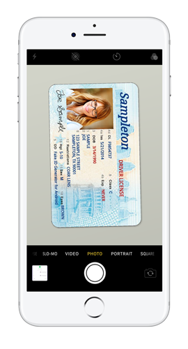 LE Anywhere Mobile iPhone Vertical ID Photo Front 270x500